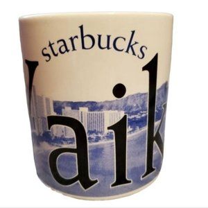 Starbucks Waikiki 2005 Coffee Cup Mug Collection 24 OZ CERAMIC
